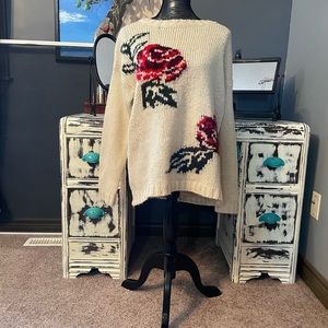 Pink Martini vintage rose sweater